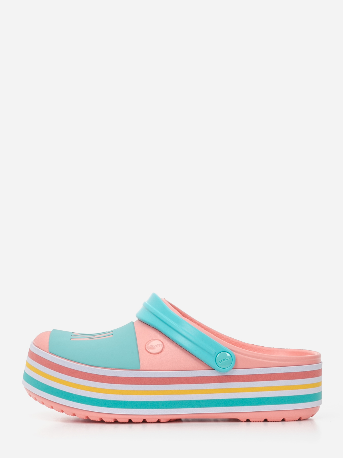 crocs cb platform bold color clog