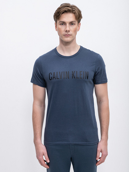 CALVIN KLEIN UNDERWEAR Мужская пижамная футболка, SS CREW NECK