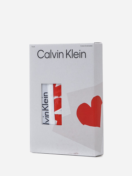 CALVIN KLEIN UNDERWEAR Vīriešu apakšbikses, REMEMBERED HEART PRINT