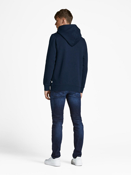 JACK&JONES Мужской джемпер, WHLOGO SWEAT HOOD