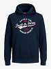 JACK&JONES Vīriešu džemperis, WHLOGO SWEAT HOOD