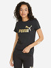 PUMA Женская футболка, ESS METALLIC LOGO TEE