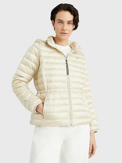 TOMMY HILFIGER Легкая женская куртка, QUILTED HOODED