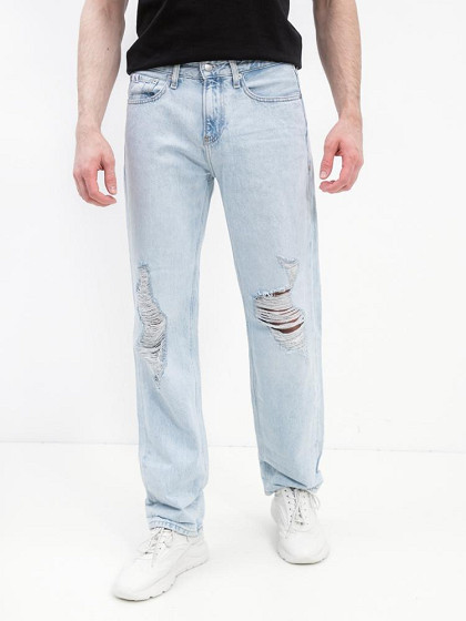 CALVIN KLEIN Мужские джинсы, 90-е годы STRAIGHT