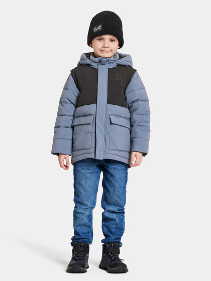 DIDRIKSONS Детская зимняя куртка, GRANITE