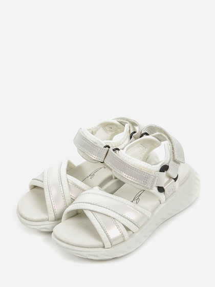 ECCO Bērnu apavi, SP1 Lite Sandal K Whi White Iri Shimmer
