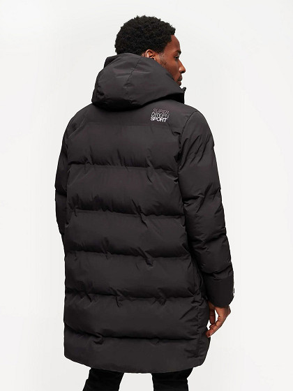 SUPERDRY Vīriešu ziemas jaka, Radar Logo Jacket Black