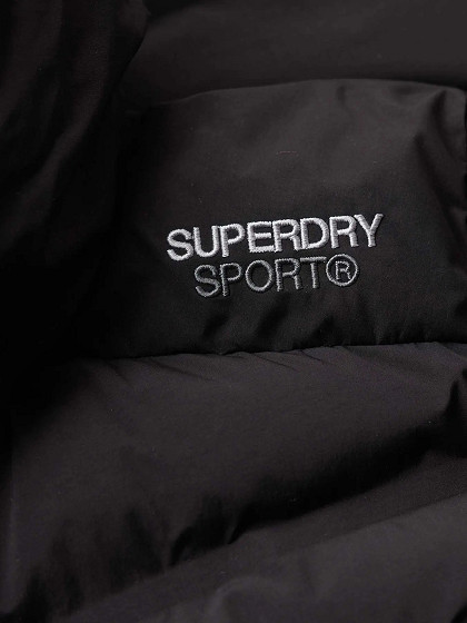 SUPERDRY Мужская зимняя куртка, Radar Logo Jacket Black