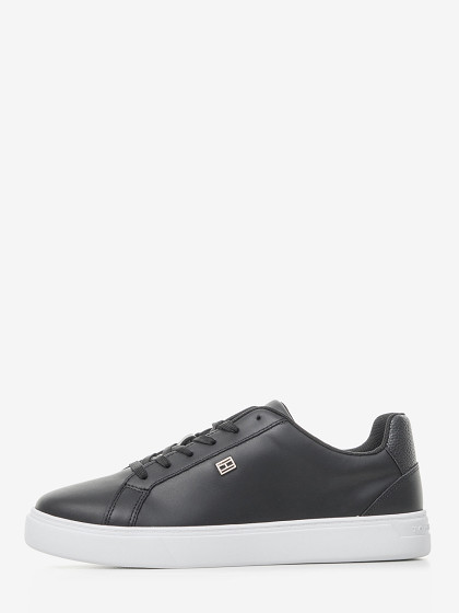 TOMMY HILFIGER Женские кеды, ESSENTIAL LEATHER SNEAKERS WITH CUPSOLE