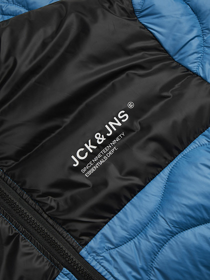 JACK&JONES Легкая мужская куртка, JJENOAH PUFFER COLLAR SN