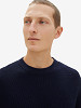 TOM TAILOR Мужской свитер, KNITTED SWEATER WITH TEXTURE