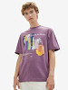 TOM TAILOR DENIM Мужская футболка, T-SHIRT WITH A PHOTO PRINT