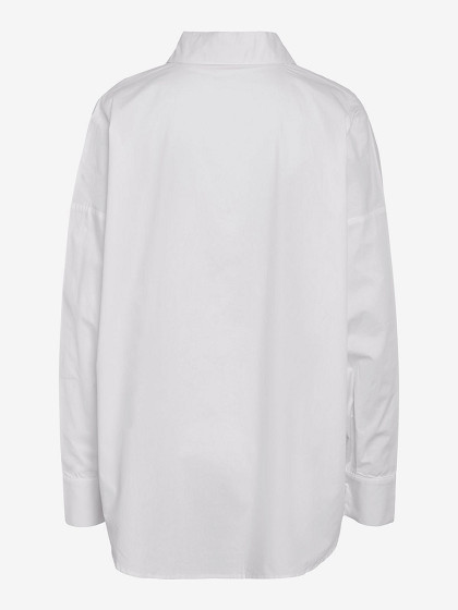 NOISY MAY Женская рубашка, NMTHEO L/S BUTTON DETAIL SHIRT WVN