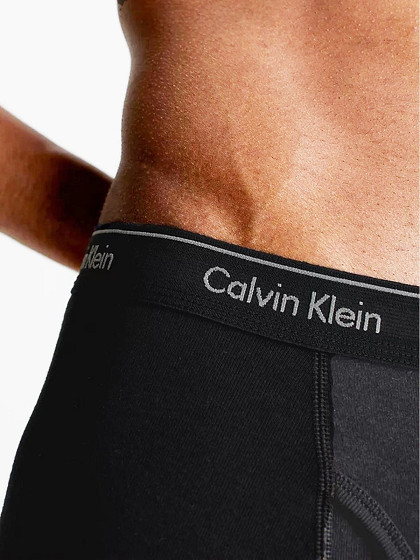 CALVIN KLEIN Vīriešu apakšbikses, 3gab., 3 PACK TRUNKS - COTTON CLASSICS CALVIN KLEIN®