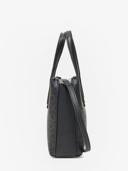 CALVIN KLEIN Женская сумка, SMALL TOTE BAG WITH MONOGRAM PRINT