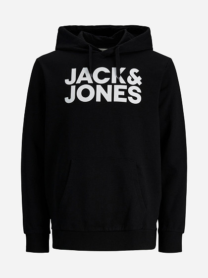JACK&JONES Vīriešu džemperis, JWHCORP LOGO SWEAT HOOD