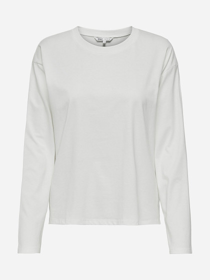 ONLY Sieviešu tops, ONLLAURA L/S BOXY SOLID TOP JRS NOOS