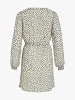 VILA Повседневное женское платье, VIFALIA SMOCK V-NECK L/S DRESS - NOOS