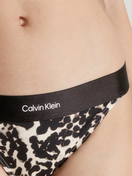 CALVIN KLEIN Sieviešu bikini biksītes, BRAZILIAN BIKINI BOTTOMS - CK REFINED CALVIN KLEIN
