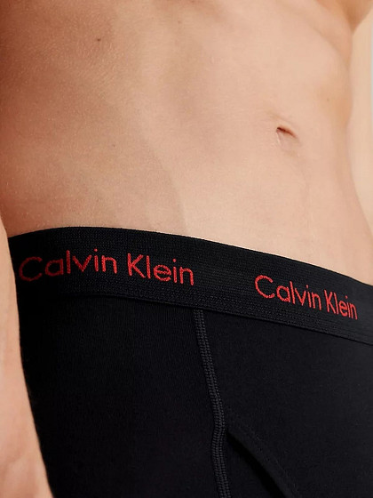 CALVIN KLEIN UNDERWEAR Vīriešu apakšbikses, 3gab., 3 PACK TRUNKS - COTTON STRETCH WICKING CALVIN KLEIN