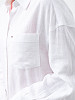 TOMMY JEANS Женская рубашка со льном, TJW SP OVR LINEN SHIRT
