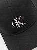 CALVIN KLEIN Sieviešu cepure ar nadziņu, MONOGRAM EMBRO CAP