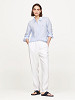 TOMMY HILFIGER Женские брюки со льном, CASUAL LINEN TAPER PULL ON PANT