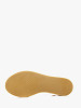 TOMMY HILFIGER Sieviešu sandales, LINEN WITH GOLD PLATFORM