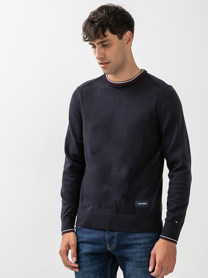 TOMMY HILFIGER Мужской свитер, RWB COTTON CREW NECK