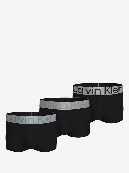 CALVIN KLEIN UNDERWEAR Мужские трусы, 3шт., LOW RISE TRUNK 3PK