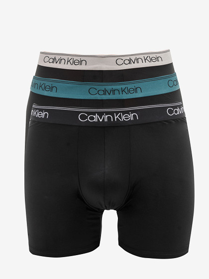 CALVIN KLEIN UNDERWEAR Vīriešu apakšbikses, 3 gab.; BOXER BRIEF 3PK