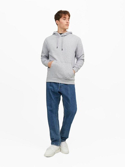 JACK&JONES Мужской джемпер с капюшоном, BRADLEY