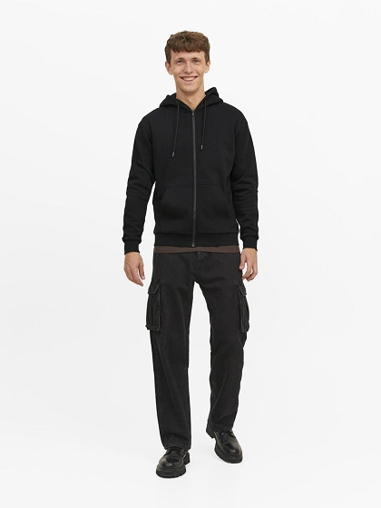 JACK&JONES Мужской джемпер с капюшоном, BRADLEY