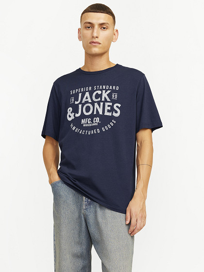 JACK&JONES Vīriešu krekls ar īsām piedurknēm, EANS