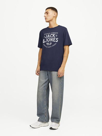 JACK&JONES Vīriešu krekls ar īsām piedurknēm, EANS