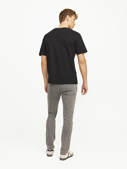 JACK&JONES Vīriešu krekls ar īsām piedurknēm,HLOCK TEE