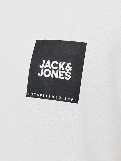 JACK&JONES Vīriešu krekls ar īsām piedurknēm,HLOCK TEE