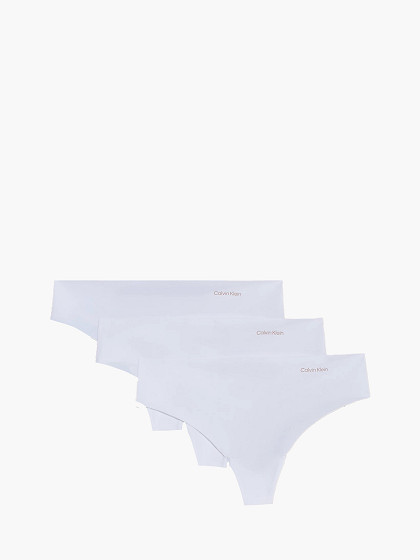 CALVIN KLEIN UNDERWEAR Sieviešu biksītes (stringi), 3 gab., THONG