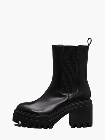 CALVIN KLEIN Sieviešu zābaki, CHUNKY HEELED SHELSEA