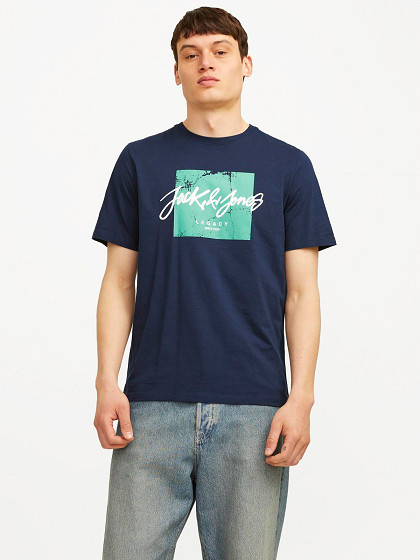 JACK&JONES Мужская рубашка с короткими рукавами, TILEY