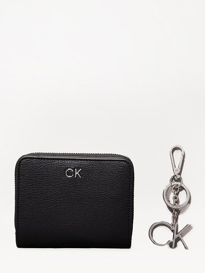 CALVIN KLEIN Кошелек и брелок для ключей, CK DAILY MD Z/A PBL & KEYCHAIN