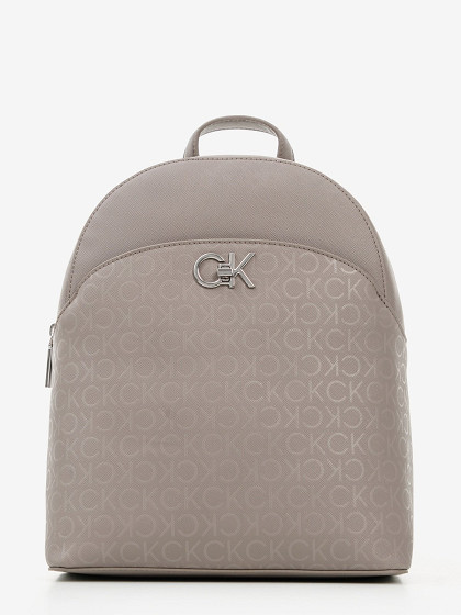 CALVIN KLEIN Sieviešu mugursoma, RE-LOCK DOME BACKPACK MONO