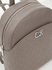 CALVIN KLEIN Sieviešu mugursoma, RE-LOCK DOME BACKPACK MONO