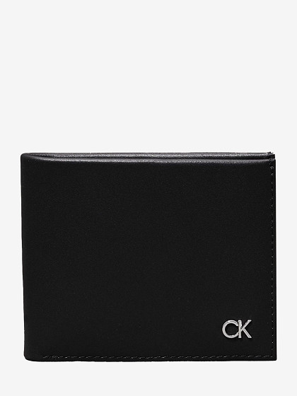 CALVIN KLEIN Мужской кошелек, METAL CK BIFOLD 6CC W/BILL