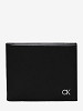 CALVIN KLEIN Vīriešu naudas maks, METAL CK BIFOLD 6CC W/BILL