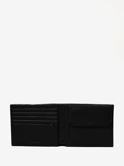 CALVIN KLEIN Vīriešu naudas maks, METAL CK BIFOLD 5CC W/COIN