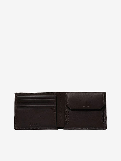 CALVIN KLEIN Vīriešu naudas maks, SUBTLE MIX BIFOLD 5CC W/COIN