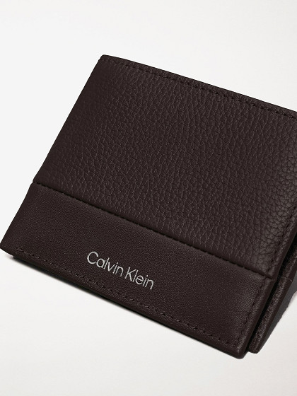 CALVIN KLEIN Мужской кошелек, SUBTLE MIX BIFOLD 5CC W/COIN