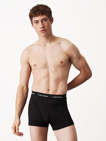 CALVIN KLEIN UNDERWEAR Vīriešu apakšbikses, 3gab., TRUNK