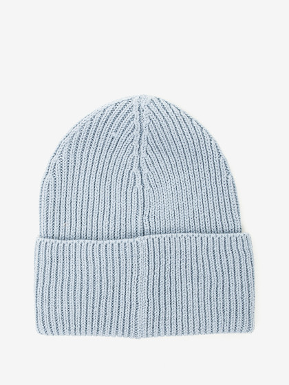 CALVIN KLEIN Шапка из шерсти и кашемира, CK METAL CHUNKY RIB BEANIE